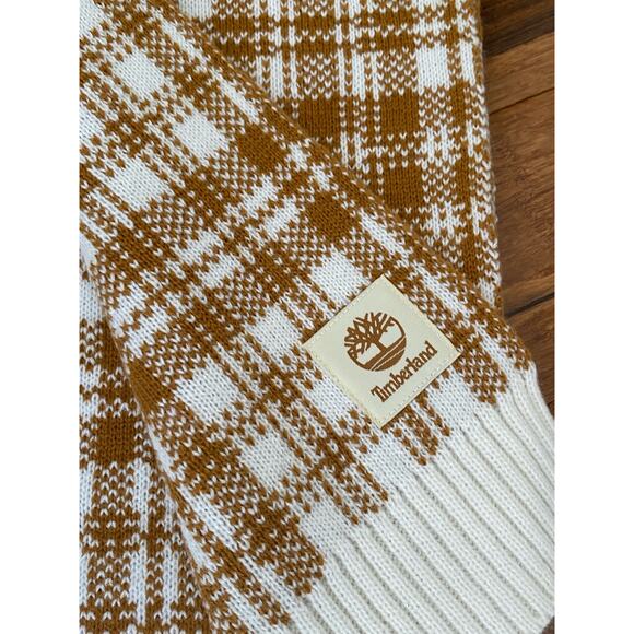 NWT Timberland Plaid Scarf Buffalo Shawl‎ Soft Long Scarf One-Size Unisex - Picture 7 of 8
